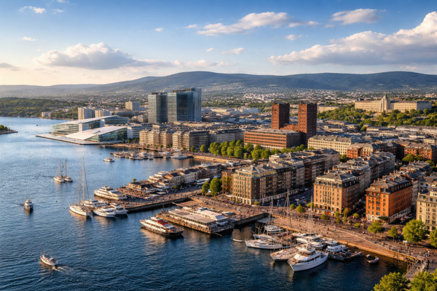 Столиця Норвегії