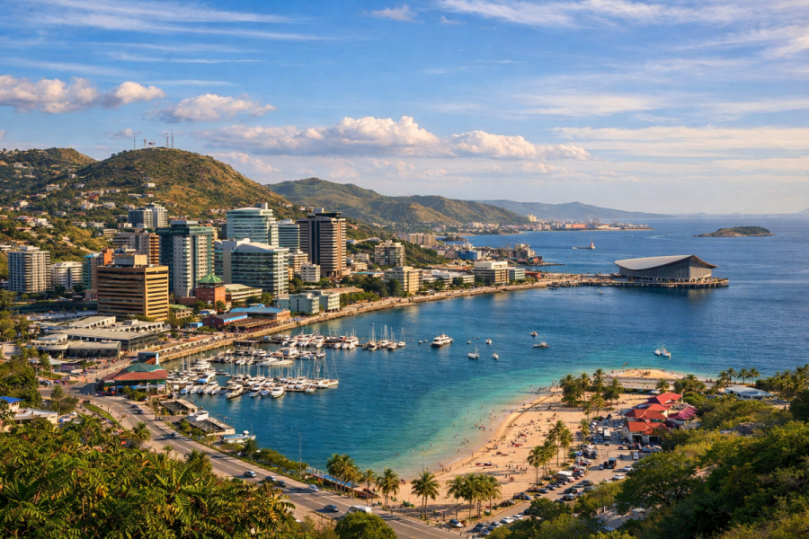 Столица Папуа — Новой Гвинеи