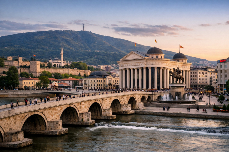 Столиця Північної Македонії